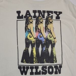 Lainey Wilson Graphic Short Sleeve Tee - Cream XL